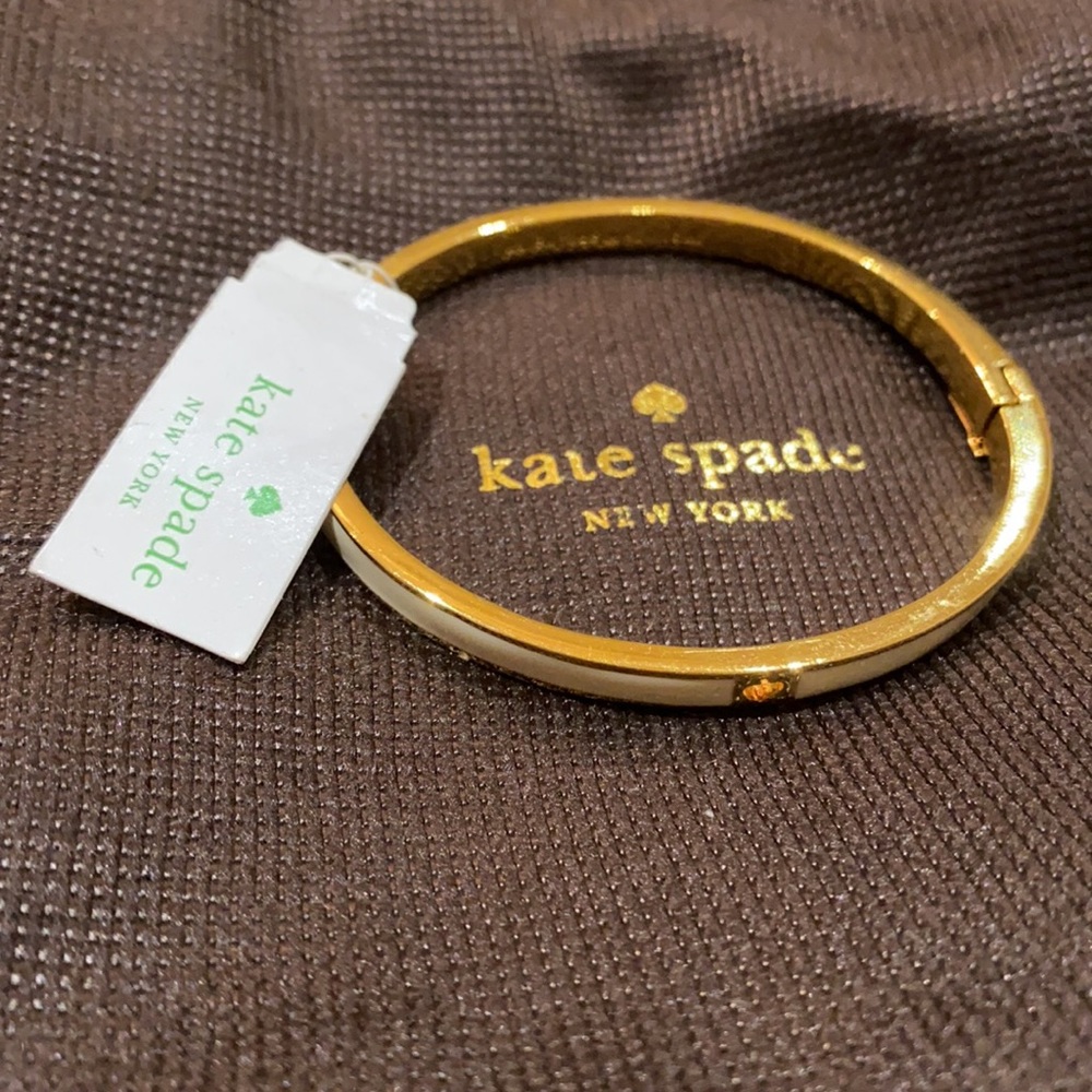 Kate spade cream thin bracelet.